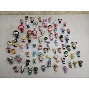 HUGE Lot of Ryan's World Toys Figures and figure storage